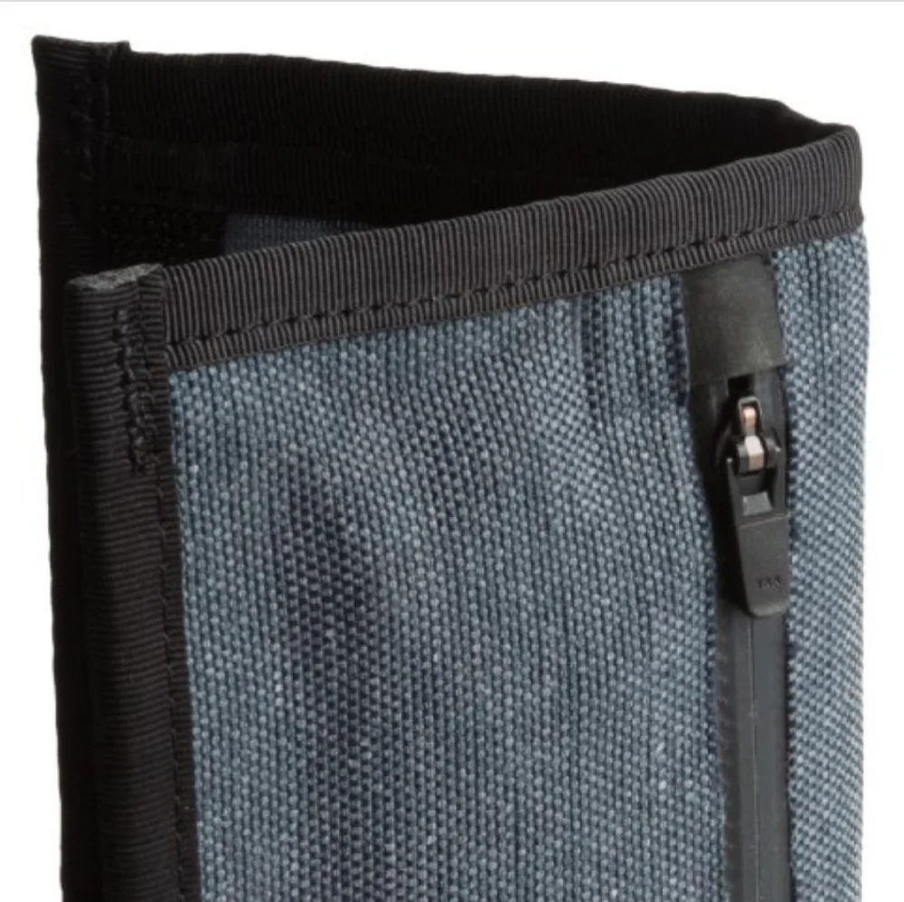 Grand Trunk RFID Men's Wallet Card Holder Slim Travel Grey & Black NWT
